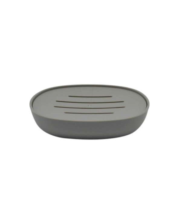 Σαπουνοθήκες μπάνιου πλαστικές - Σετ 9pcs - Grey