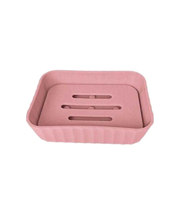 Σαπουνοθήκες μπάνιου πλαστικές - Σετ 9pcs - Pink