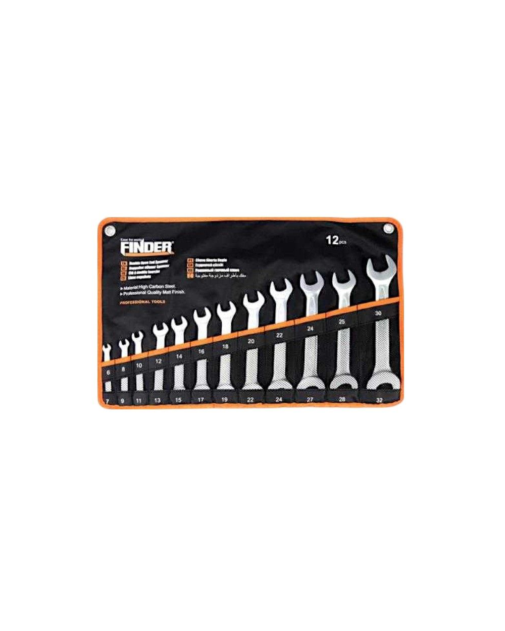 Γερμανικά κλειδιά - 12pcs - Finder