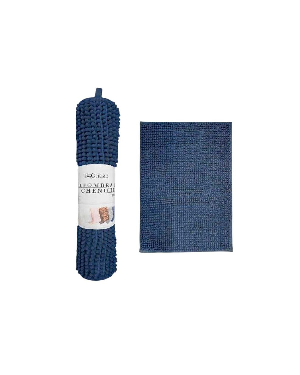 Πατάκι μπάνιου - M0840 - 50x80cm - Blue