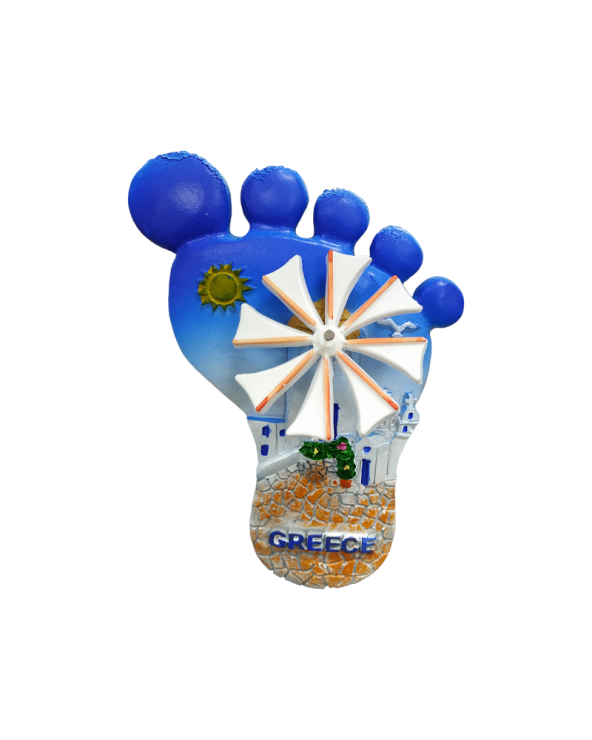 Tουριστικό μαγνητάκι Souvenir – Σετ 12pcs - Resin Magnet - Greece