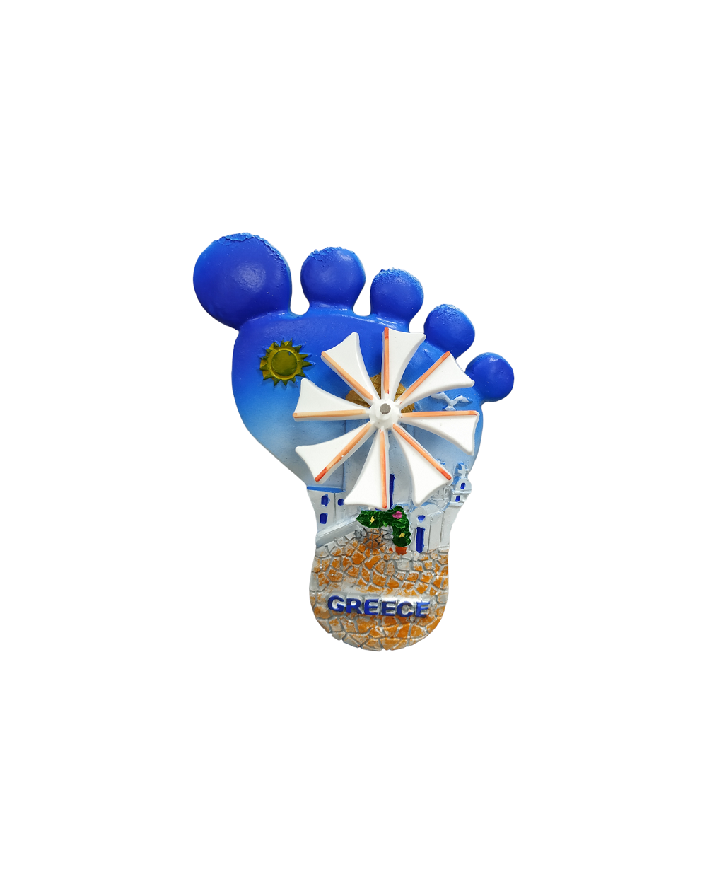 Tουριστικό μαγνητάκι Souvenir – Σετ 12pcs - Resin Magnet - Greece