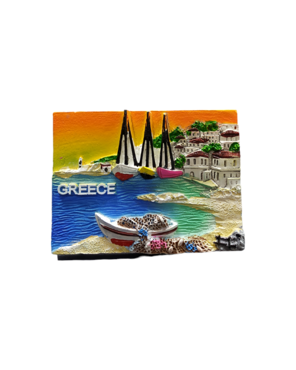 Tουριστικό μαγνητάκι Souvenir – Σετ 12pcs - Resin Magnet - Greece