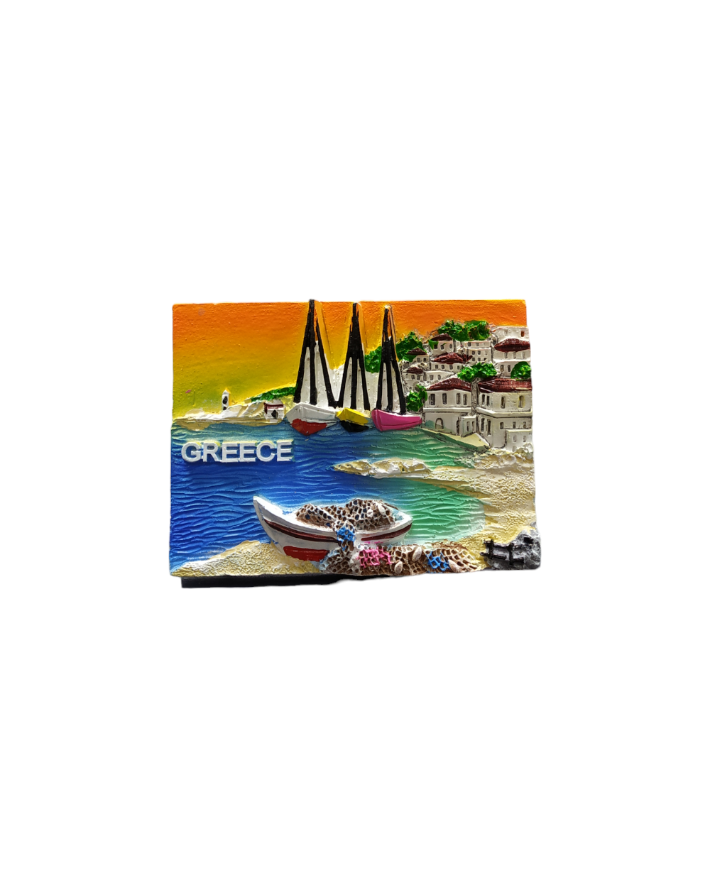 Tουριστικό μαγνητάκι Souvenir – Σετ 12pcs - Resin Magnet - Greece
