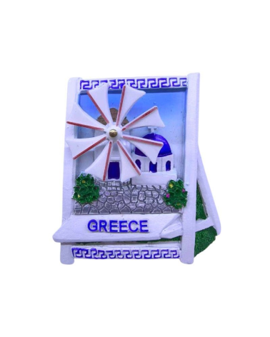 Τουριστικό μαγνητάκι Souvenir - Σετ 12pcs - Greece