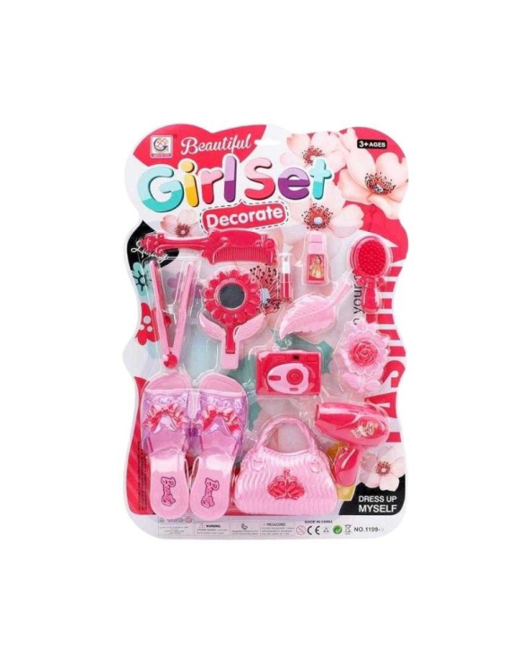 Παιδικό σετ ομορφιάς με πέδιλα - 1199-4