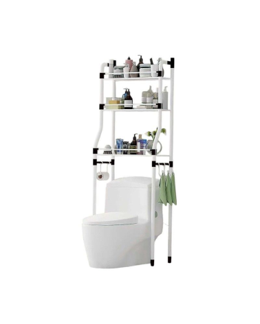 Επιδαπέδια ραφιέρα μπάνιου μεταλλική - 8823