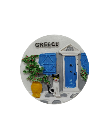 Tουριστικό μαγνητάκι Souvenir – Σετ 12pcs - Resin Magnet - Greece
