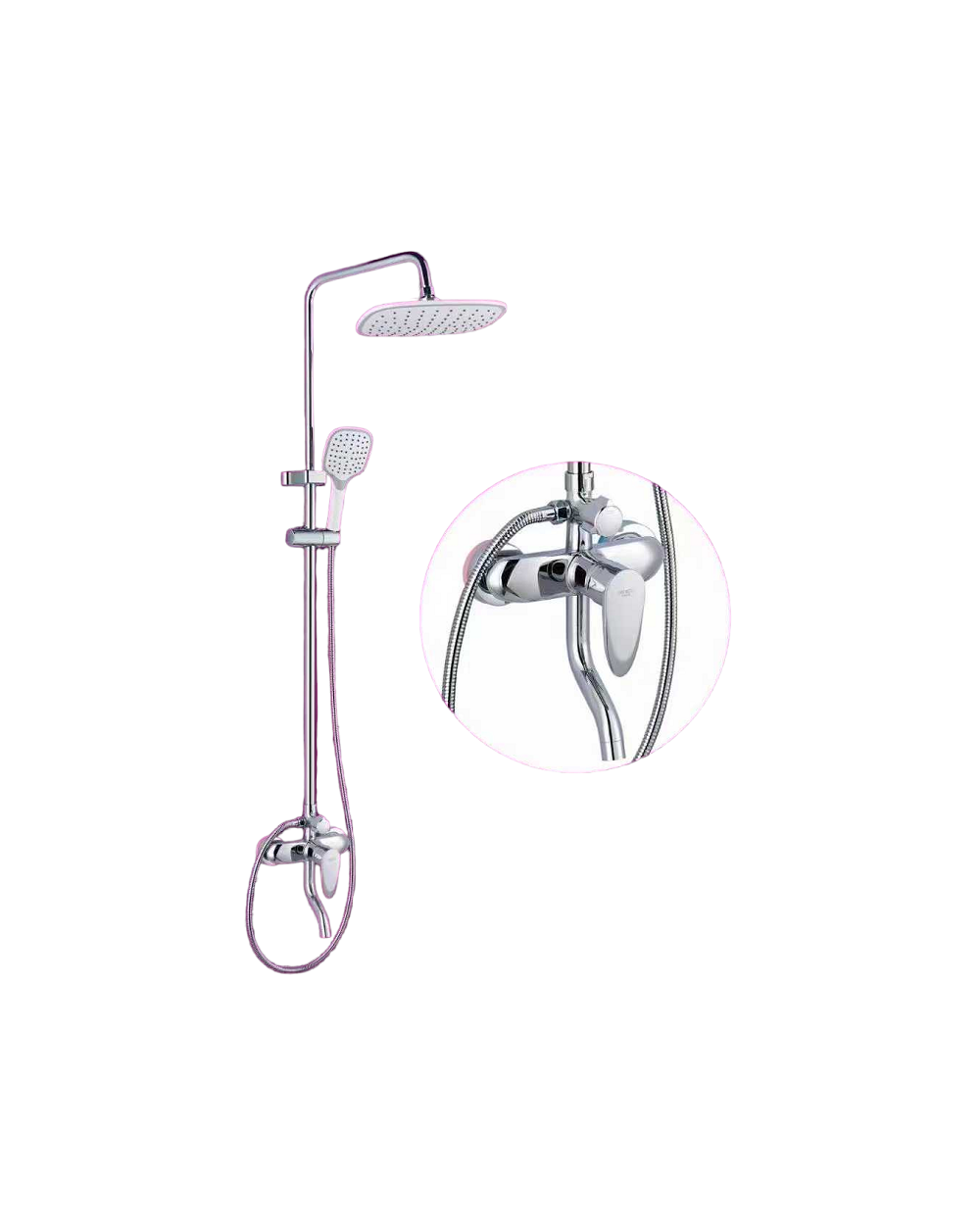 Στήλη ντουζιέρας με μπαταρία - 3