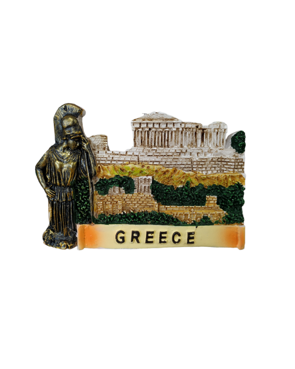 Tουριστικό μαγνητάκι Souvenir – Σετ 12pcs - Resin Magnet - Athens/Greece