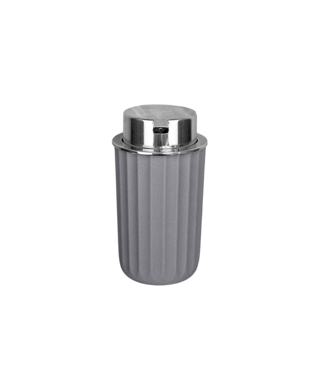 Θήκες κρεμοσάπουνου Dispenser πλαστικές - Σετ 5pcs - Grey