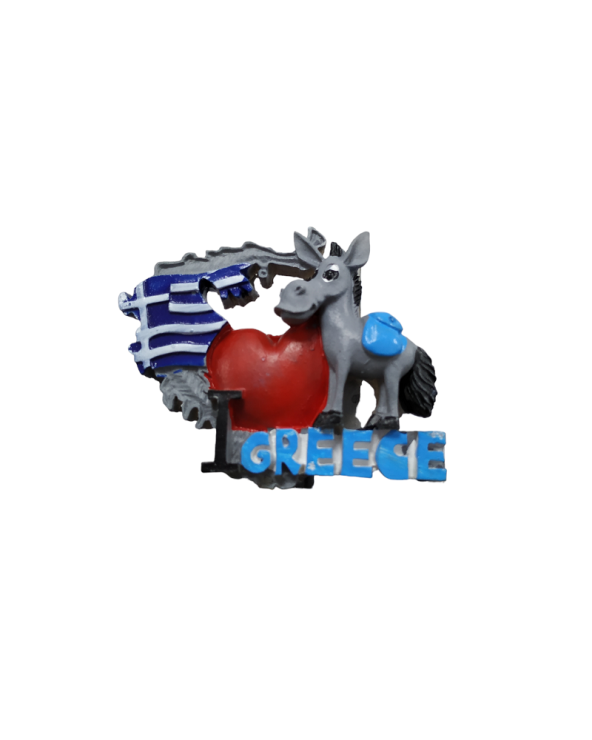 Tουριστικό μαγνητάκι Souvenir – Σετ 12pcs - Resin Magnet - Greece