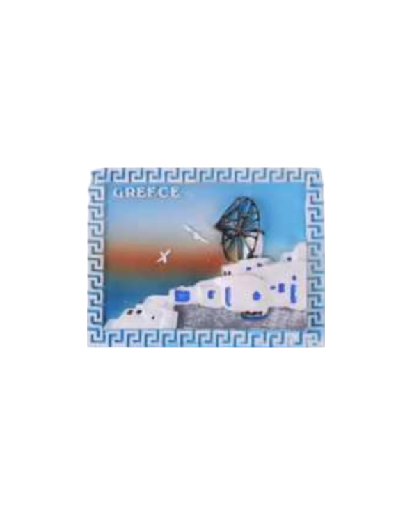 Tουριστικό μαγνητάκι Souvenir - Σετ 12pcs - Resin Magnet - Greece