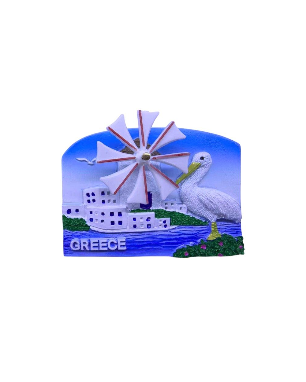 Τουριστικό μαγνητάκι Souvenir - Σετ 12pcs - Greece