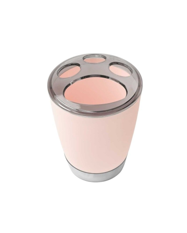 Θήκες οδοντόβουρτσας πλαστικές σε σετ 5Χ - Light Pink