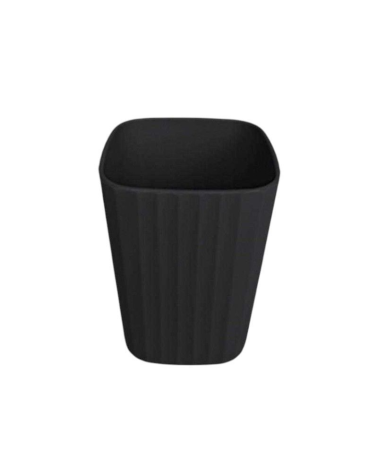 Θήκες οδοντόβουρτσας πλαστικές σε σετ 5Χ - Black