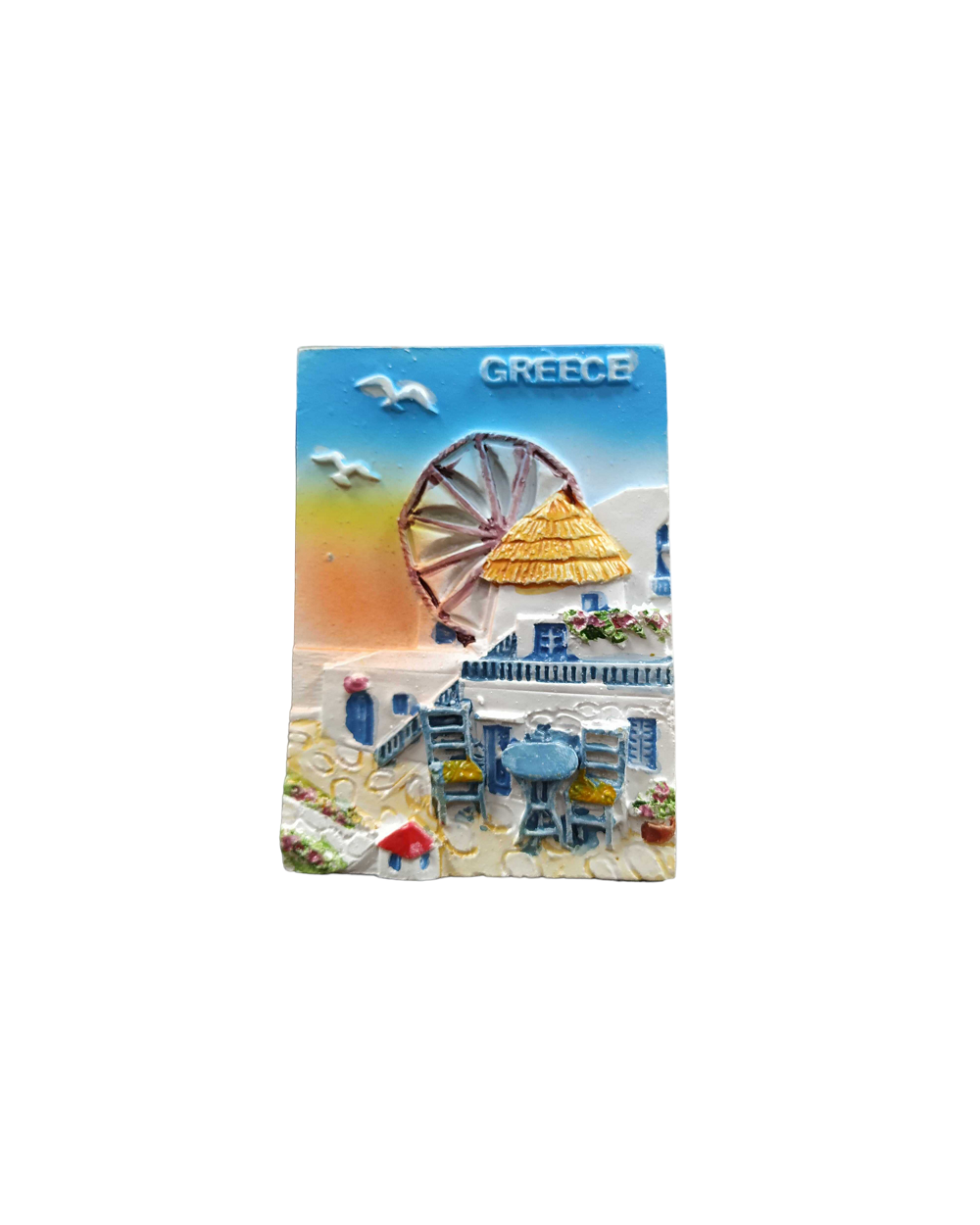 Tουριστικό μαγνητάκι Souvenir – Σετ 12pcs - Resin Magnet - Greece