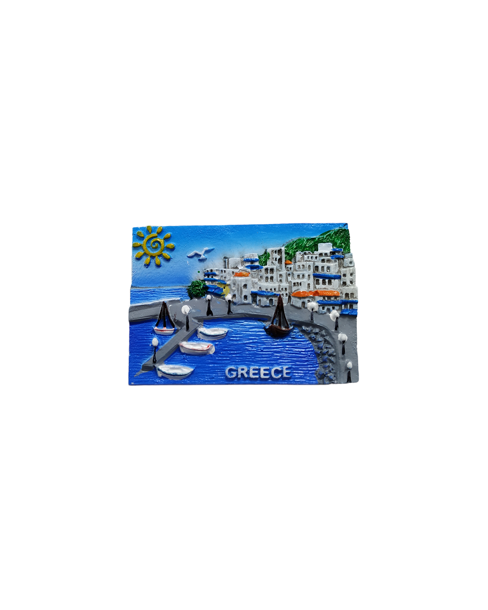 Tουριστικό μαγνητάκι Souvenir – Σετ 12pcs - Resin Magnet - Greece