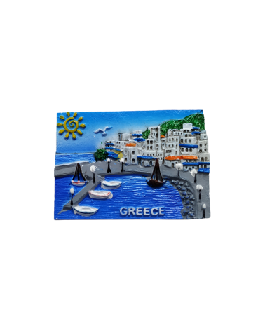 Tουριστικό μαγνητάκι Souvenir – Σετ 12pcs - Resin Magnet - Greece