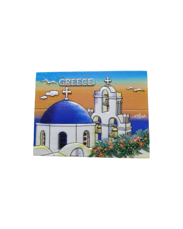 Tουριστικό μαγνητάκι Souvenir – Σετ 12pcs - Resin Magnet - Greece