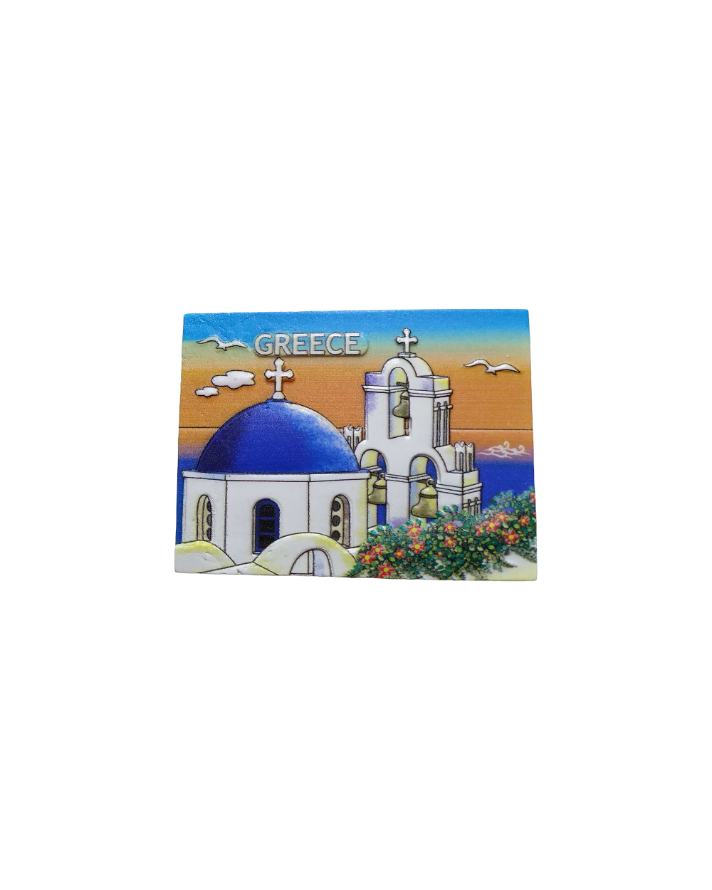 Tουριστικό μαγνητάκι Souvenir – Σετ 12pcs - Resin Magnet - Greece