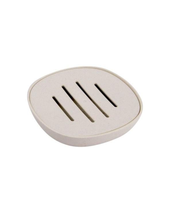 Σαπουνοθήκες μπάνιου πλαστικές σε σετ 9Χ - Beige