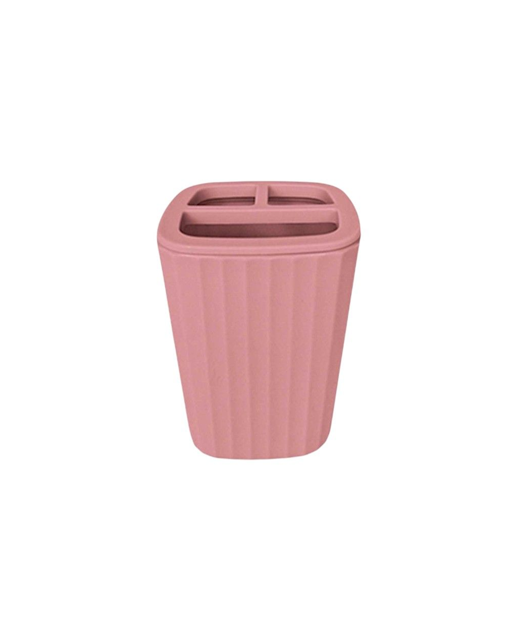 Θήκες οδοντόβουρτσας πλαστικές σε σετ 5Χ - Pink