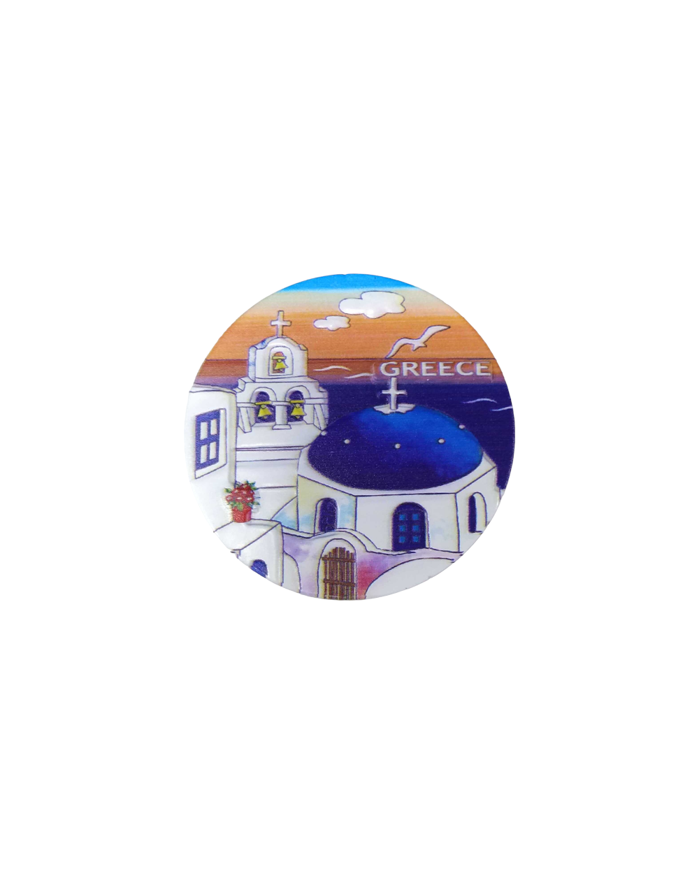 Tουριστικό μαγνητάκι Souvenir – Σετ 12pcs - Resin Magnet - Greece