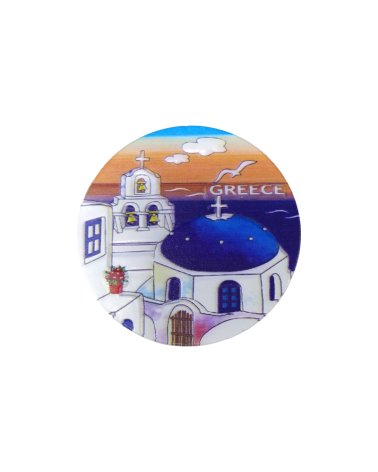 Tουριστικό μαγνητάκι Souvenir – Σετ 12pcs - Resin Magnet - Greece