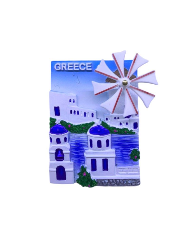 Τουριστικό μαγνητάκι Souvenir - Σετ 12pcs - Greece