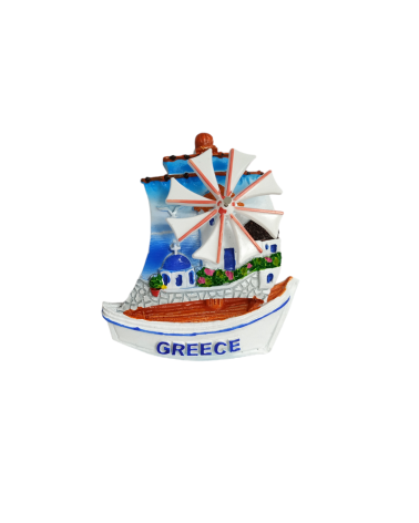 Tουριστικό μαγνητάκι Souvenir – Σετ 12pcs - Resin Magnet - Greece