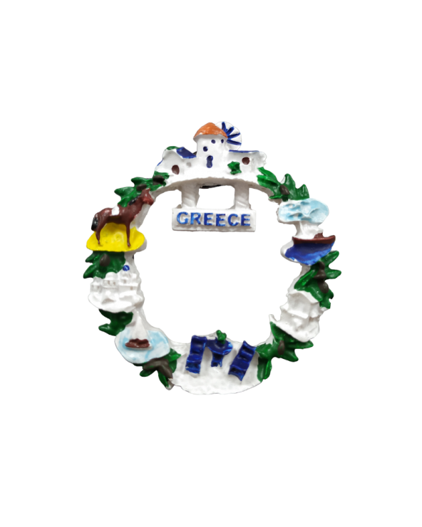 Tουριστικό μαγνητάκι Souvenir – Σετ 12pcs - Resin Magnet - Greece