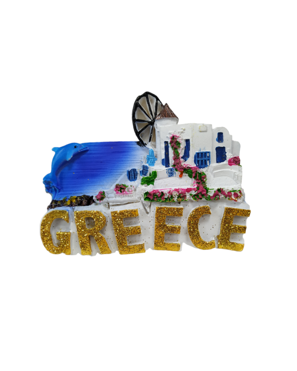 Tουριστικό μαγνητάκι Souvenir – Σετ 12pcs - Resin Magnet - Greece