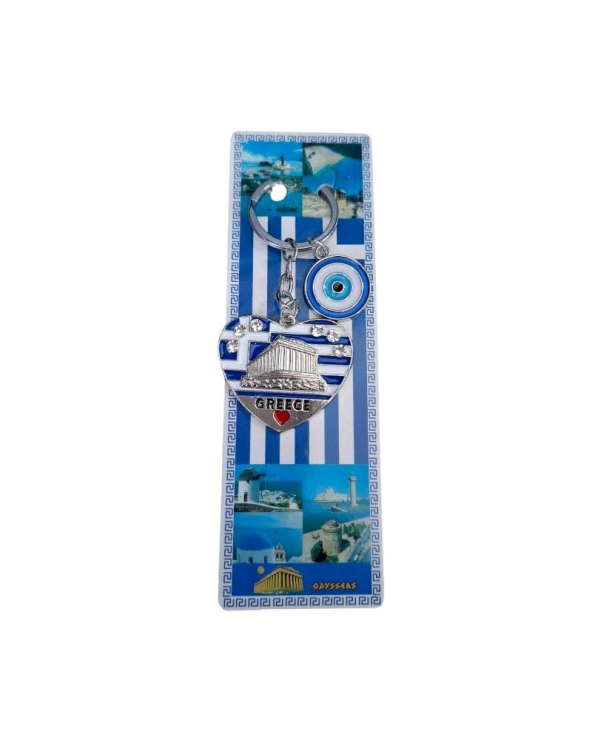 Τουριστικό μπρελόκ Souvenir - Σετ 12pcs - Greece