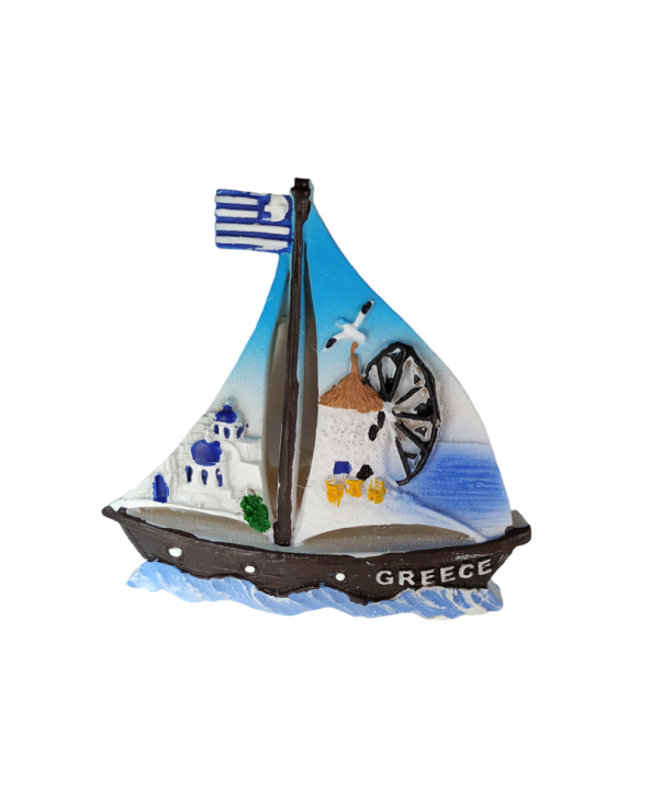 Tουριστικό μαγνητάκι Souvenir – Σετ 12pcs - Resin Magnet - Greece