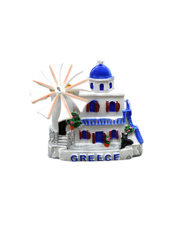 Tουριστικό μαγνητάκι Souvenir – Σετ 12pcs - Resin Magnet - Greece