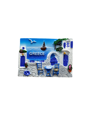 Tουριστικό μαγνητάκι Souvenir – Σετ 12pcs - Resin Magnet - Greece