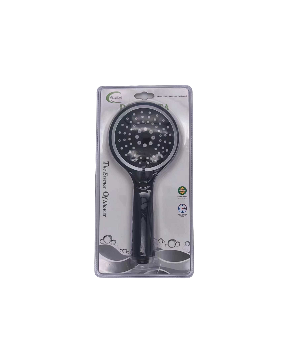 Τηλέφωνο ντους με επιλογές πίεσης - Black