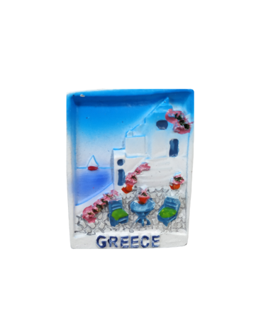 Tουριστικό μαγνητάκι Souvenir – Σετ 12pcs - Resin Magnet - Greece