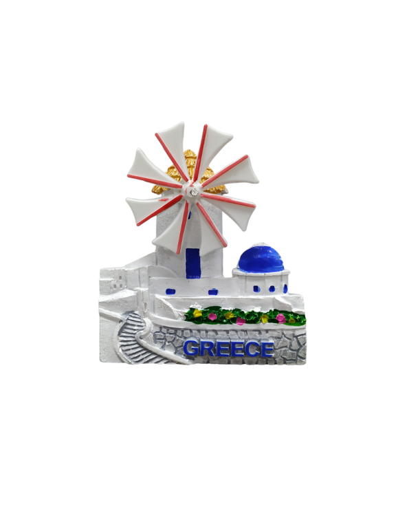 Tουριστικό μαγνητάκι Souvenir – Σετ 12pcs - Resin Magnet - Greece