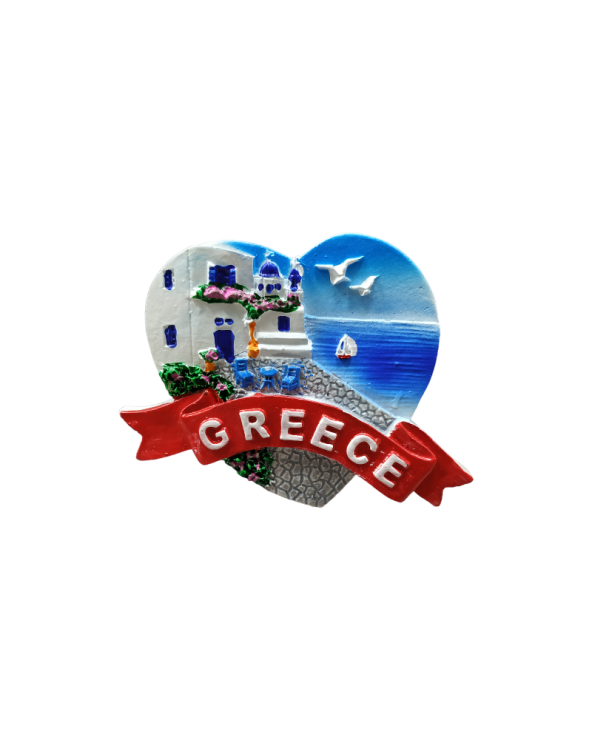 Tουριστικό μαγνητάκι Souvenir – Σετ 12pcs - Resin Magnet - Greece
