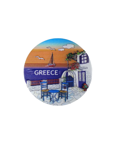 Tουριστικό μαγνητάκι Souvenir – Σετ 12pcs - Resin Magnet - Greece