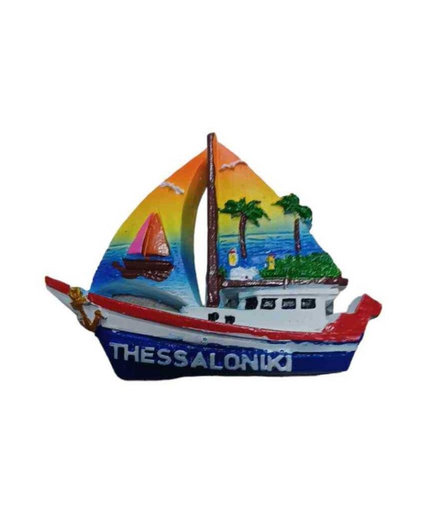 Tουριστικό μαγνητάκι Souvenir - Σετ 12pcs - Resin Magnet - Thessaloniki