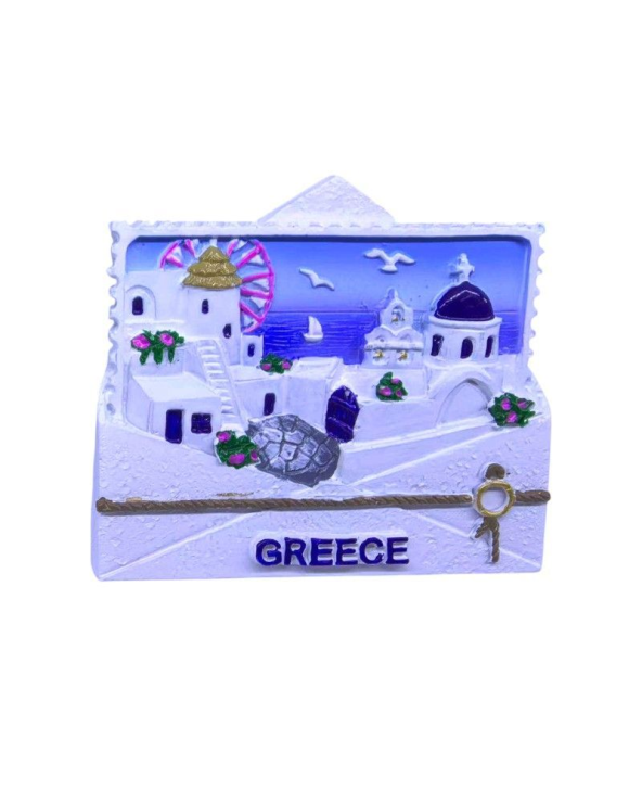 Τουριστικό μαγνητάκι Souvenir - Σετ 12pcs - Greece