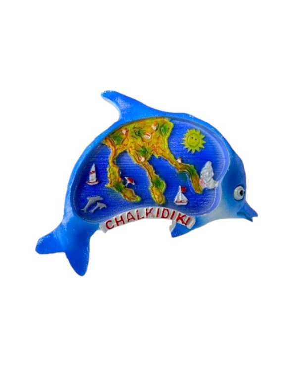 Tουριστικό μαγνητάκι Souvenir – Σετ 12pcs - Resin Magnet - Chalkidiki