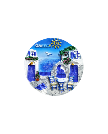 Tουριστικό μαγνητάκι Souvenir – Σετ 12pcs - Resin Magnet - Greece