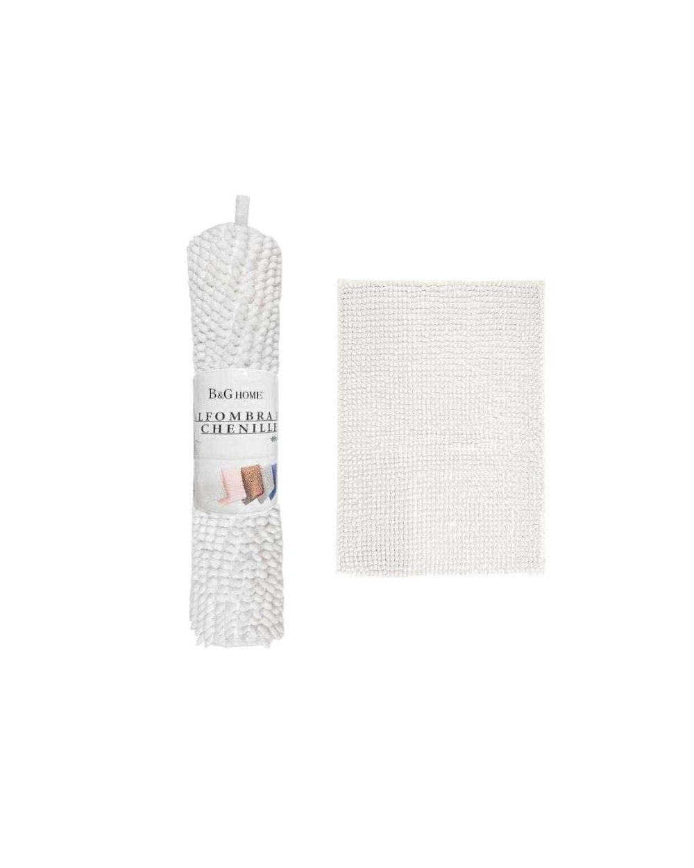 Πατάκι μπάνιου - M0829 - 50x80cm - White