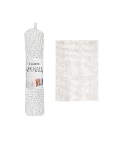 Πατάκι μπάνιου - M0829 - 50x80cm - White