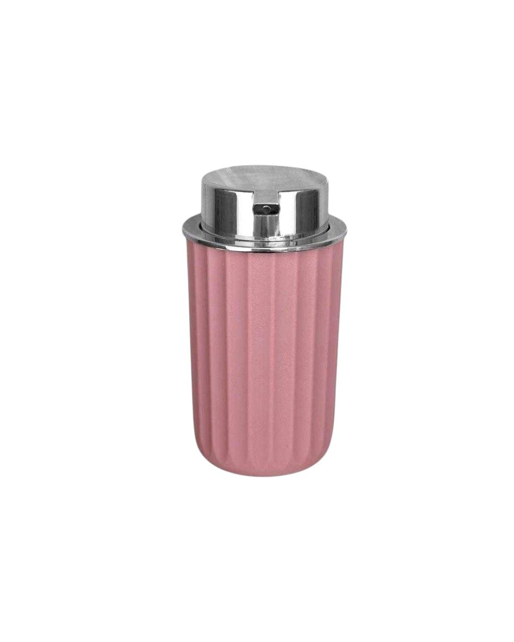 Θήκες κρεμοσάπουνου Dispenser πλαστικές - Σετ 5pcs - Pink