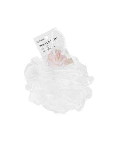 Σφουγγάρια μπάνιου δίχτυ σε σετ 5Χ - White